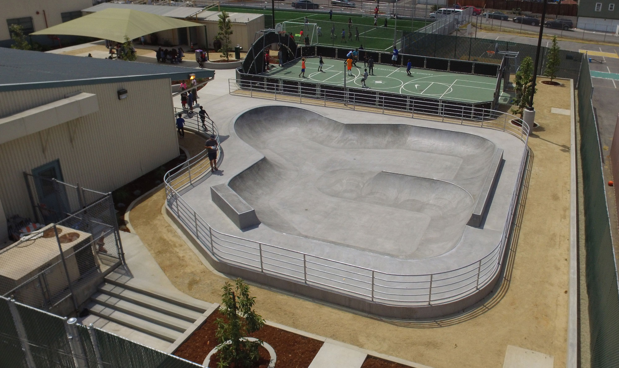 Irmas Youth Center skatepark